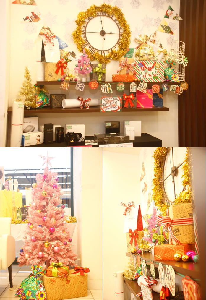 Ash 新子安店 クリスマスディスプレイ