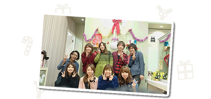 Ash都筑ふれあいの丘店 クリスマスディスプレイ