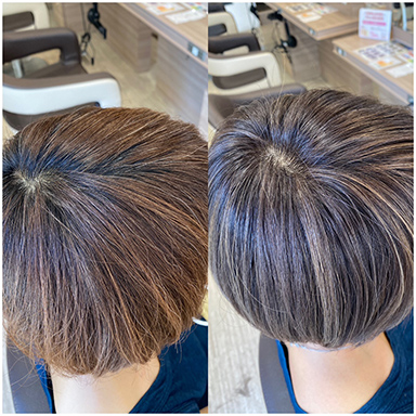 白髪染めと白髪ぼかしは何が違うの？