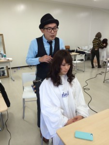 セット中