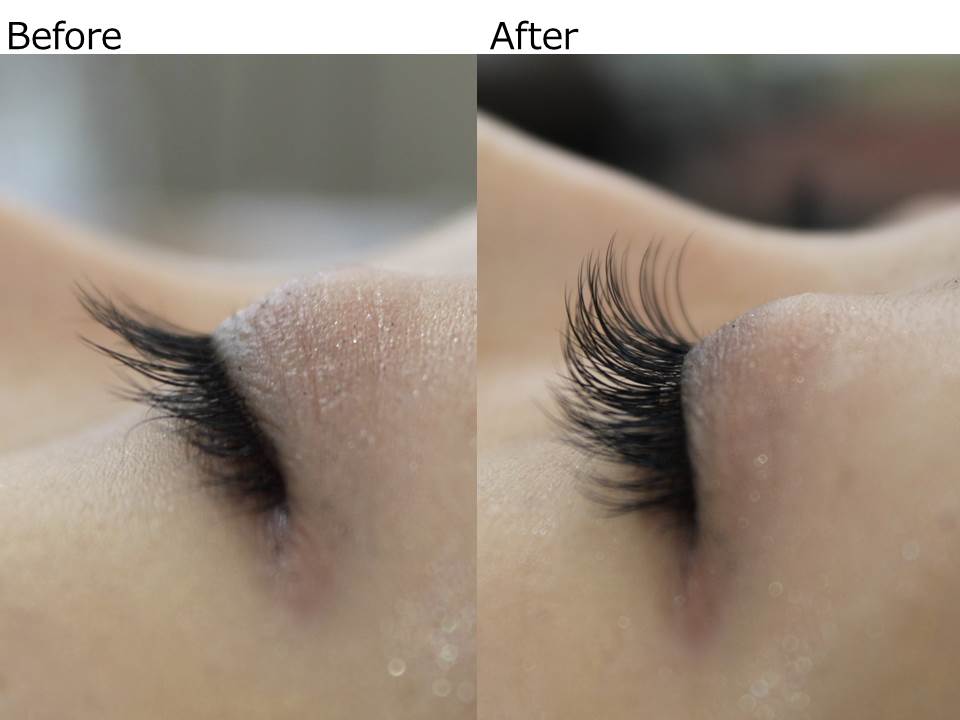 まつ毛　Before＆After