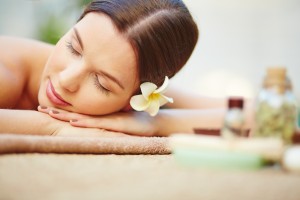 Woman relaxing