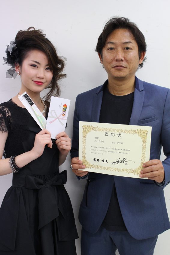 銀賞小野さん