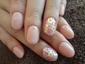 ホロお花ネイル2