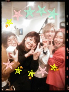 2015　忘年会　かみはやしはな