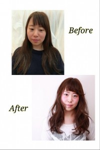 撮影ほりびフォーアフター