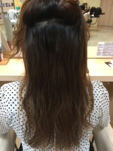 縮毛　前