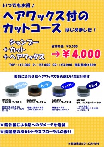 ワックスコース