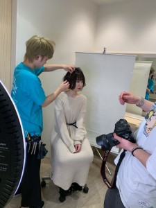 石井、初めてのスタイル撮影☆