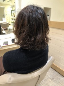 デジタルパーマで作る朝のお手軽ヘア♪
