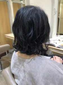 お手軽に朝のお手入れ簡単パーマ♪♪