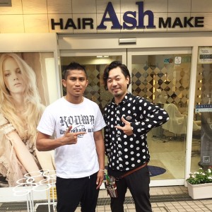 世界チャンピオンの来店