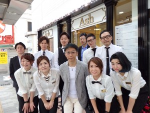 Ash北浦和店リニューアルオープン集合写真