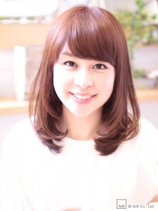大人可愛いナチュラルロブ