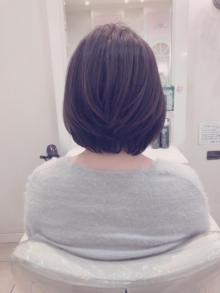前下がりショートボブ｜サブ写真②