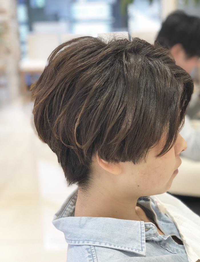 リップラインショートスタイル