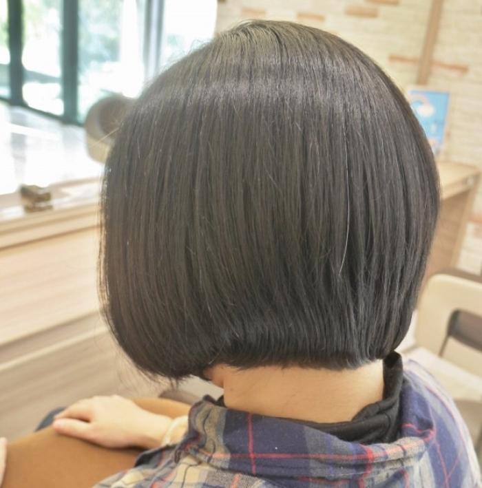 襟足ぎりぎりショートボブ｜サブ写真②