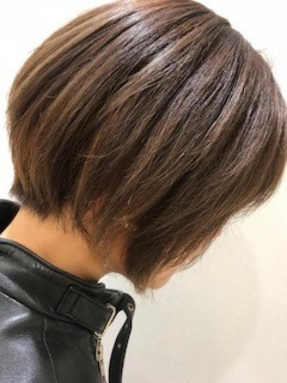 脅威のおさまりグラデーションボブ｜サブ写真③