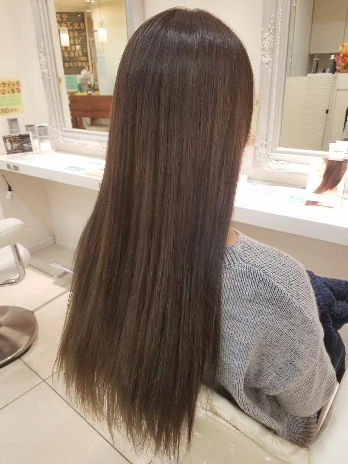 【イルミナカラーオーシャン＆ヌード】スモークアッシュ×グラデーションカラー｜サブ写真②