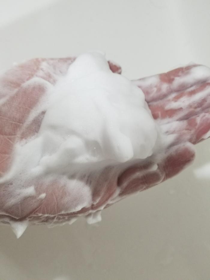 濃密な泡の完成！！