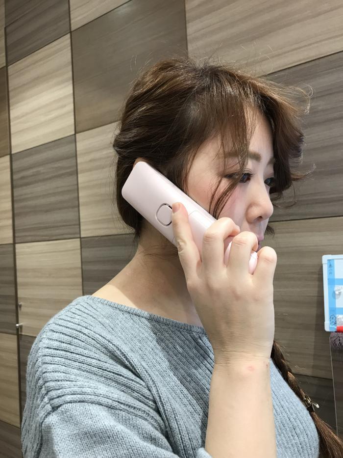 まずはお電話を頂きます。