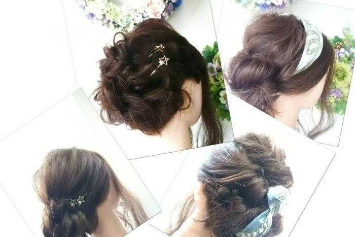 浴衣に似合うヘアーアレンジ特集