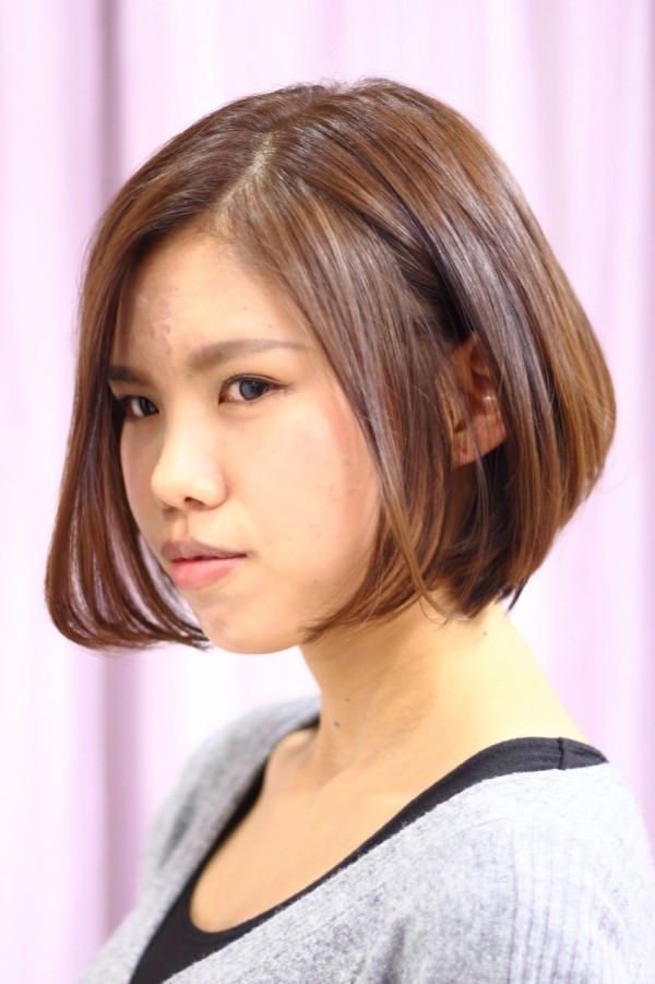 簡単にきまるストレートボブ