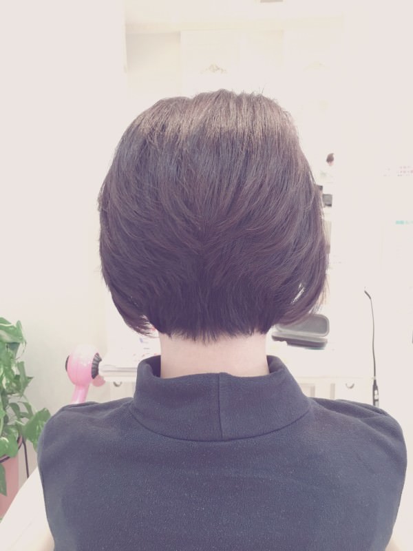 すっきりショートボブ