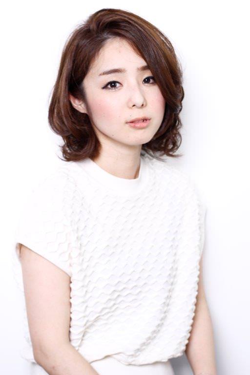 大人フェミニンボブ