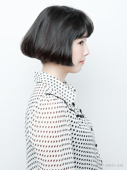 【ananヘアカタログ掲載作品】ナチュラル クールボブ｜サブ写真②