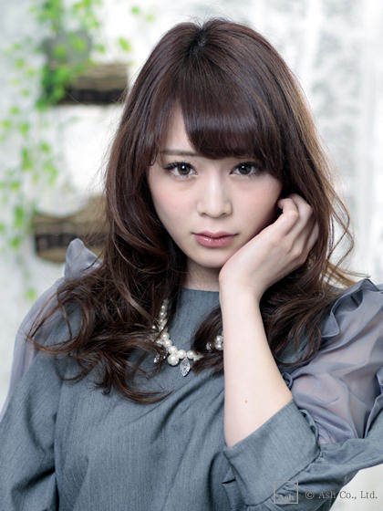 大人可愛いツヤツヤヘア
