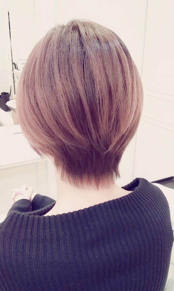 ナチュラルショートボブ