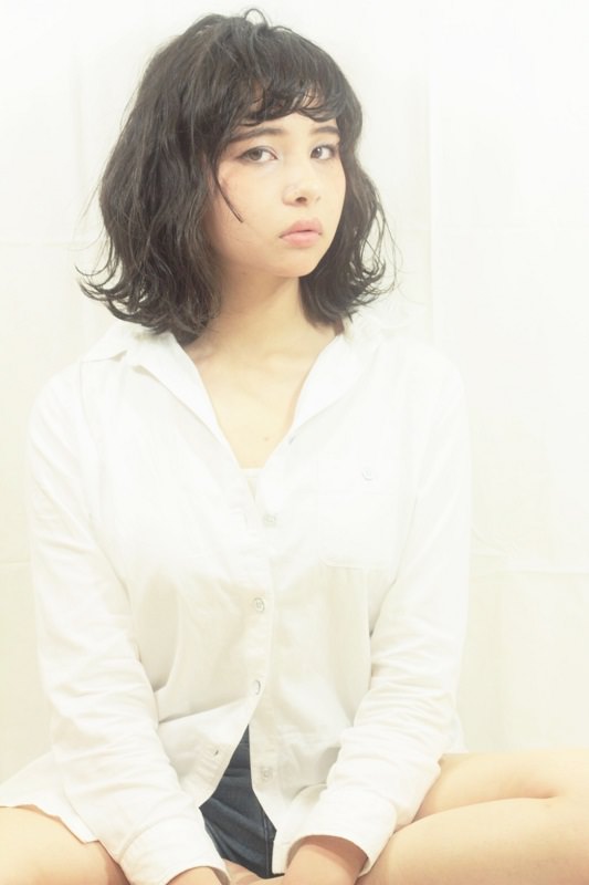 外国人風波ウェーブ×黒髪｜サブ写真③