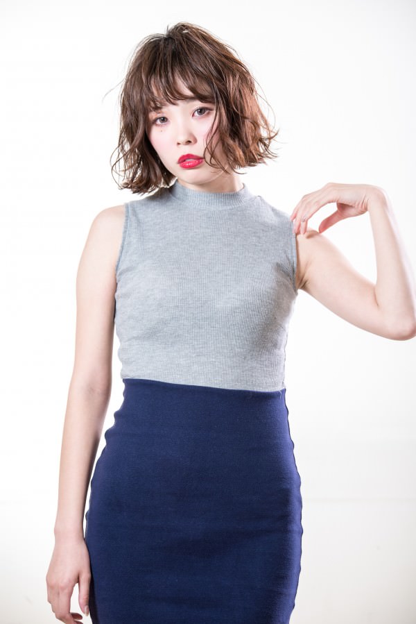 ◇パーマでつくるウエット外はねボブ◇｜サブ写真②
