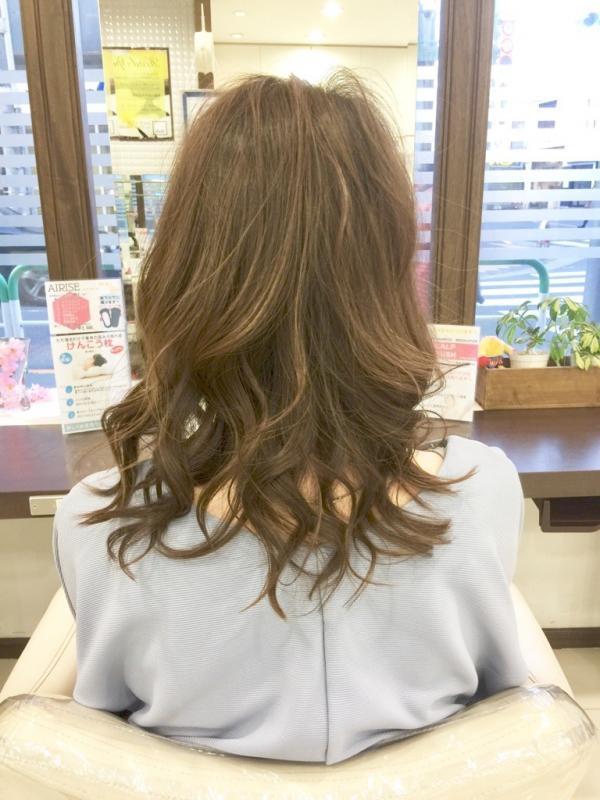 【Ａｓｈ等々力店/水野翼】ほつれ波ウェーブミディアム