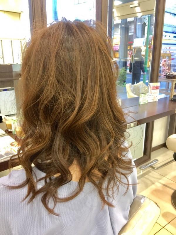 【Ａｓｈ等々力店/水野翼】ほつれ波ウェーブミディアム｜サブ写真③
