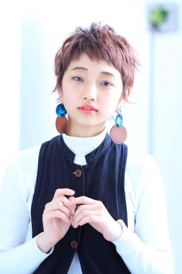 大人可愛いショート