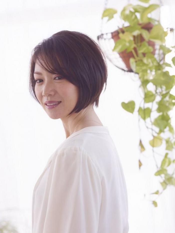 定番のひし形ショートボブ