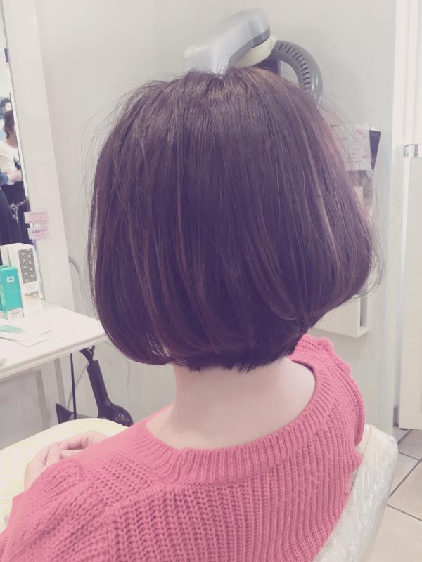 ナチュラルショートボブ