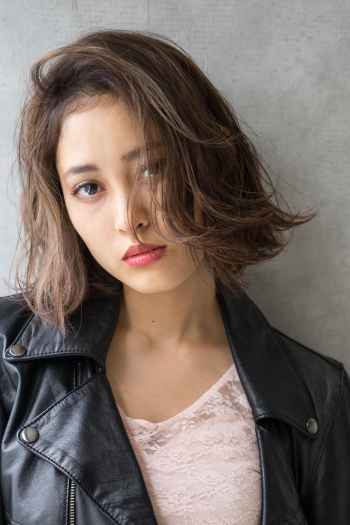 外国人風外ハネボブ×ハイライト｜サブ写真②