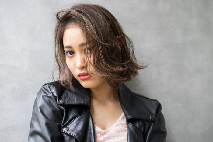 外国人風外ハネボブ×ハイライト｜サブ写真③