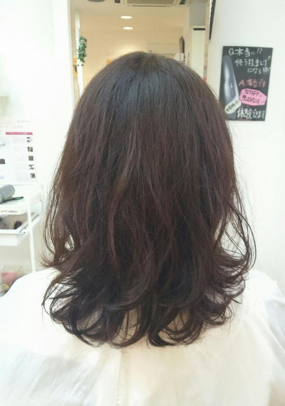 ふんわりラフパーマ