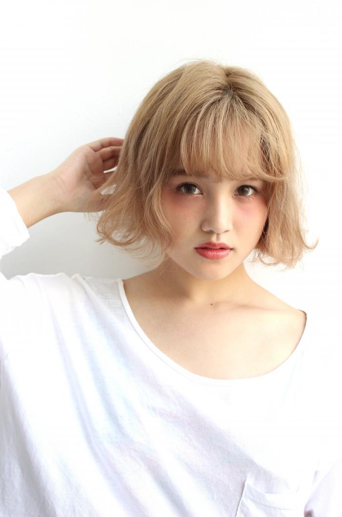 おフェロなほつれウェーブBOB【ar12月号掲載作品】｜メイン写真