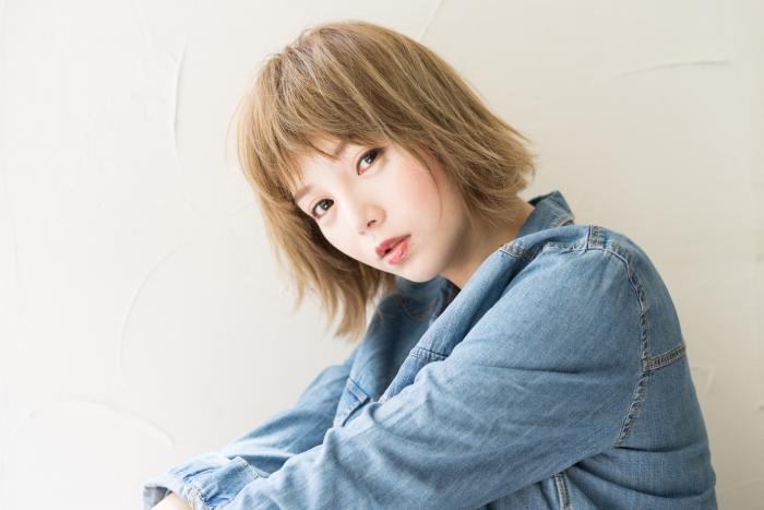 無造作外ハネショートボブ｜サブ写真③