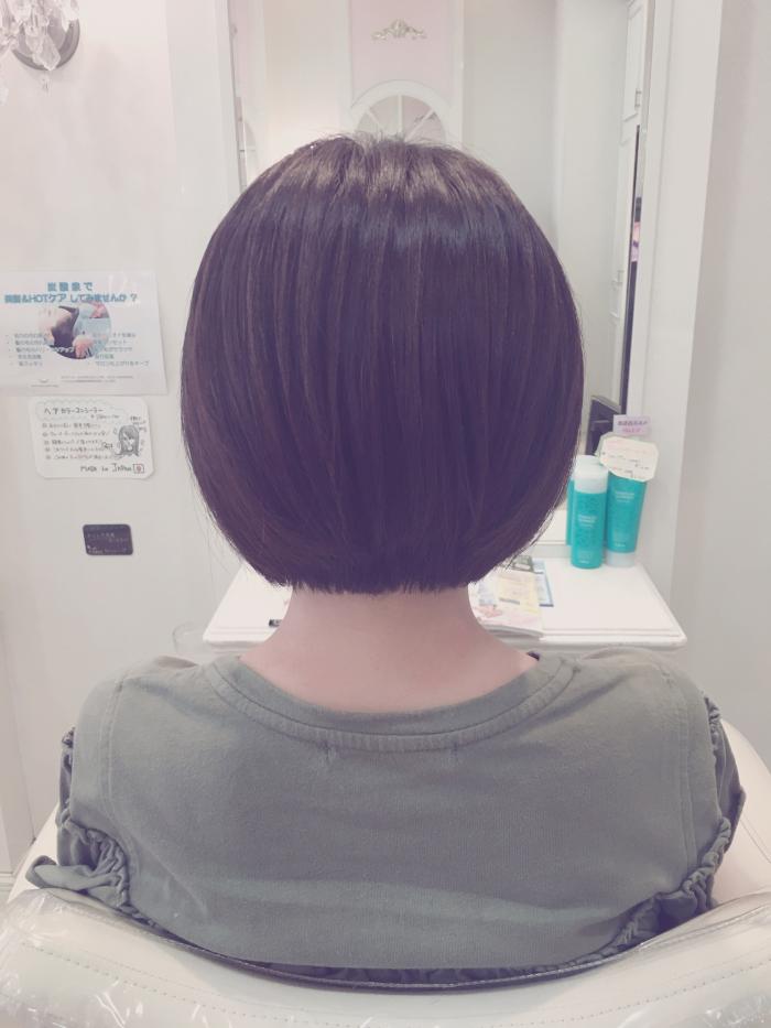 丸みのあるショートボブ｜サブ写真②
