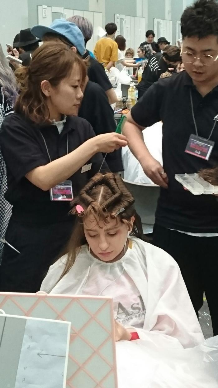 DANKSヘアショーでの相原！！