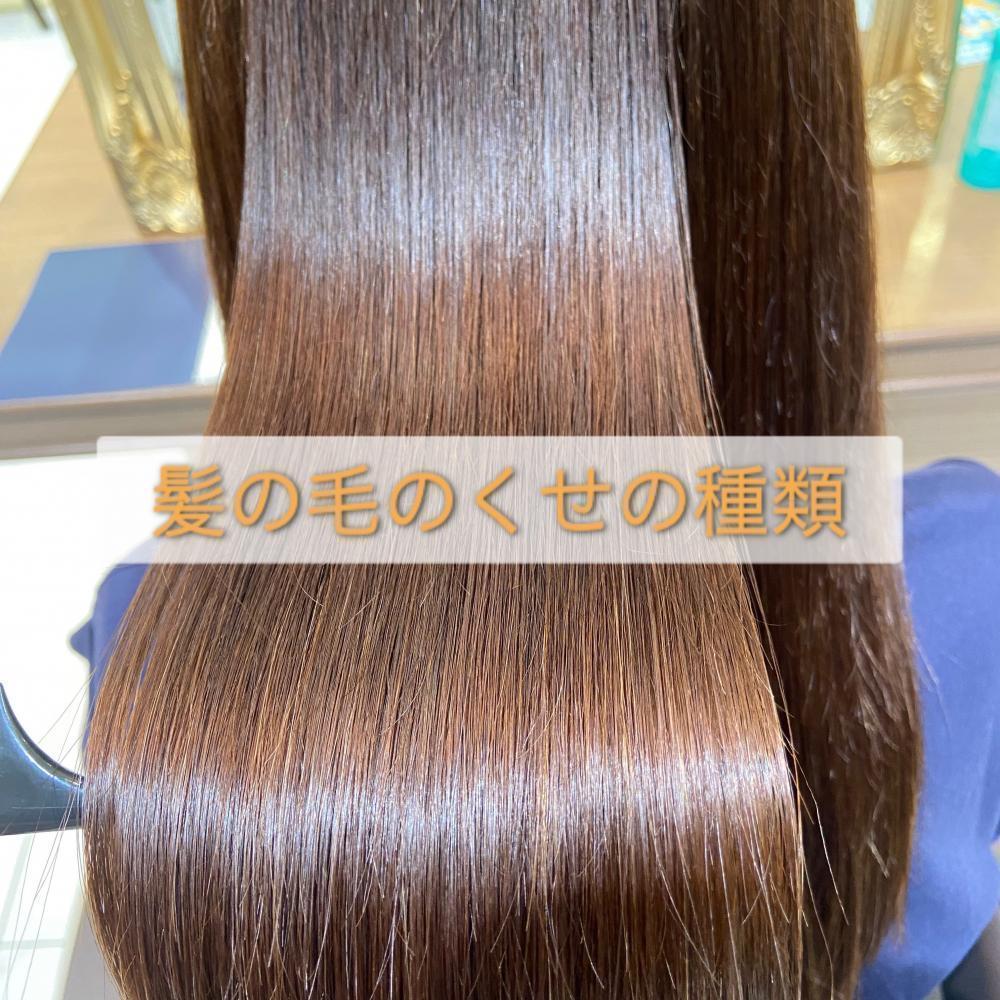 髪の毛のくせの種類
