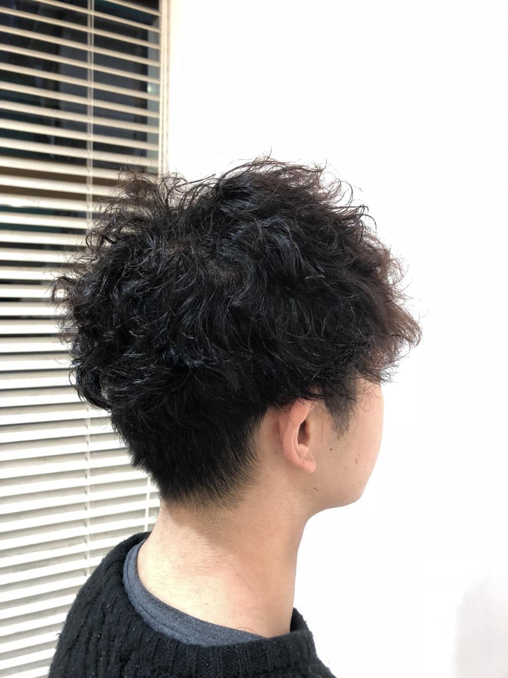 ツイストマッシュパーマ！