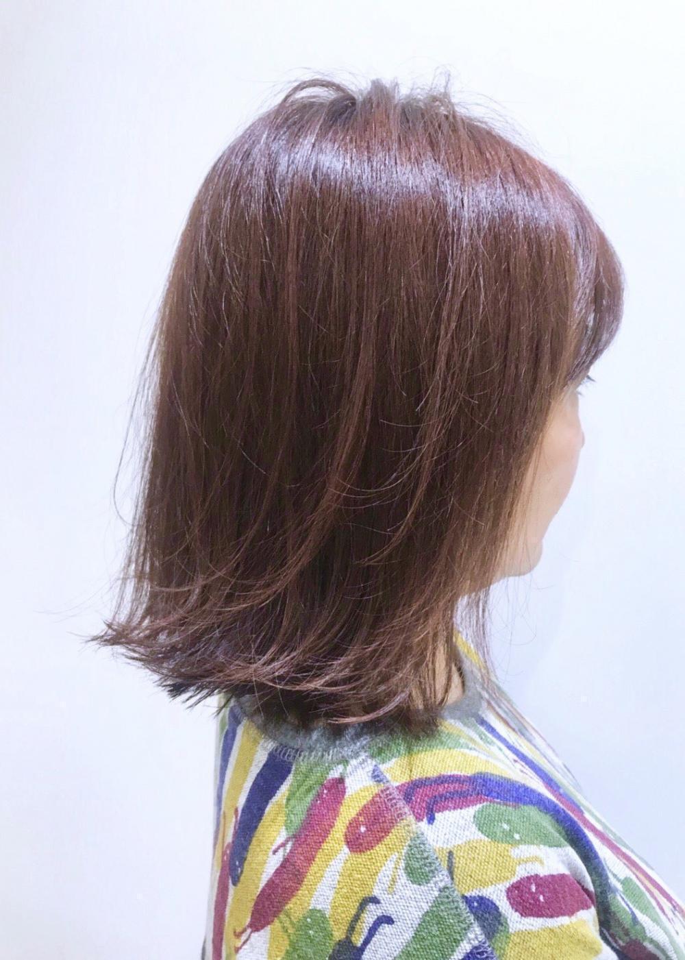 髪を結ばない