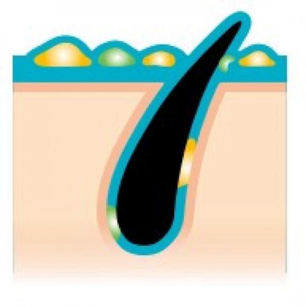 Step1　頭皮と髪の汚れを浮かす